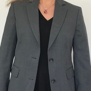 Brooks Brothers all wool gray suit. Size 4.